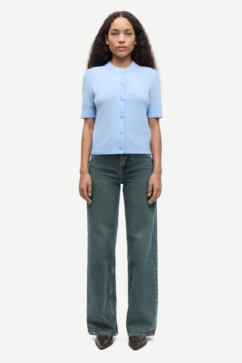 Sanoura cardigan - Cashmere Blue